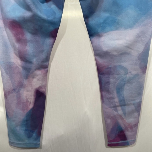 NWT Zella [ XL‎ ] Live In High Waist Ankle Leggings in Purple Mult Swan - Picture 11 of 12